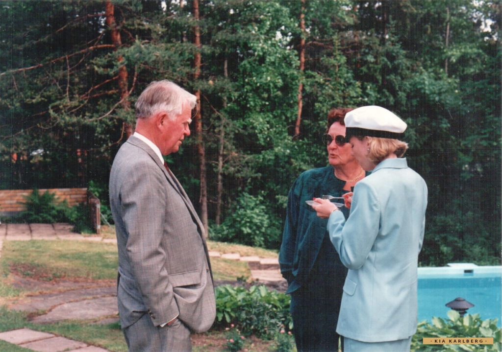 Kia Karlberg och Nils Elfving